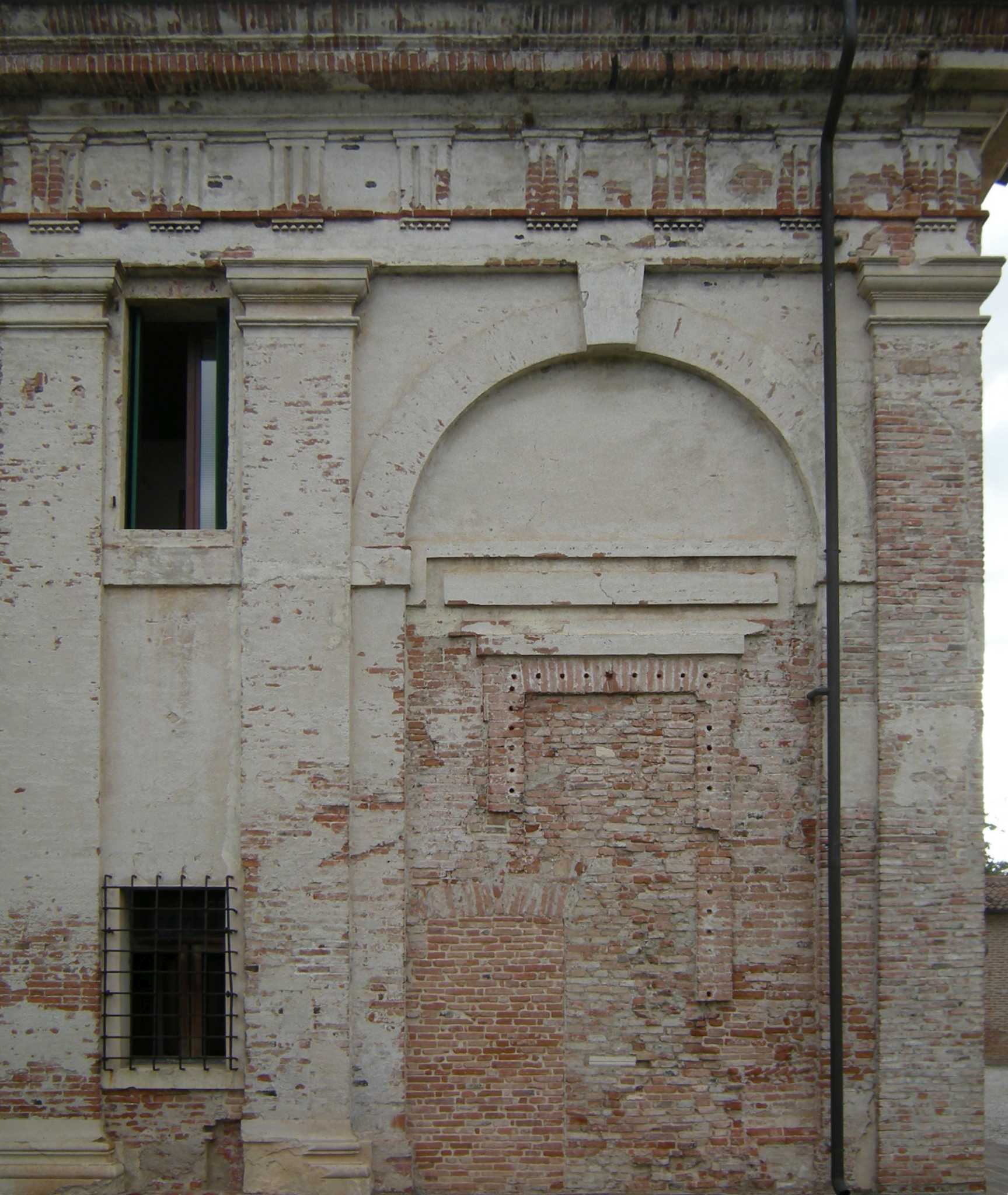 Quinto Vicentino, villa Thiene. Vista del prospetto occidentale, foto di Damiana Paternò , 2014 